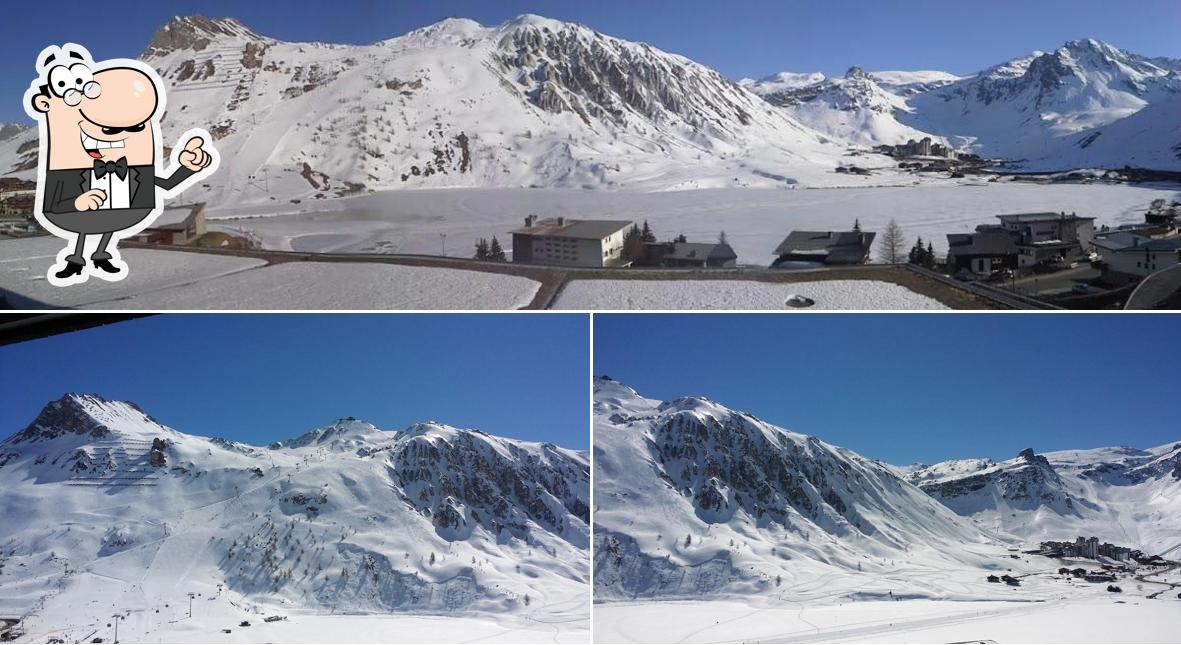 L'extérieur de L'Embuscade Tignes