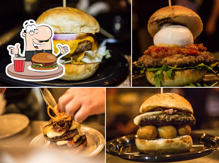 Les hamburgers de De Giuseppe Street Food will conviendront différents goûts