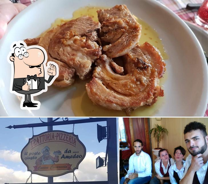 Ecco una foto di Trattoria da Amedeo "Il Posto Giusto"