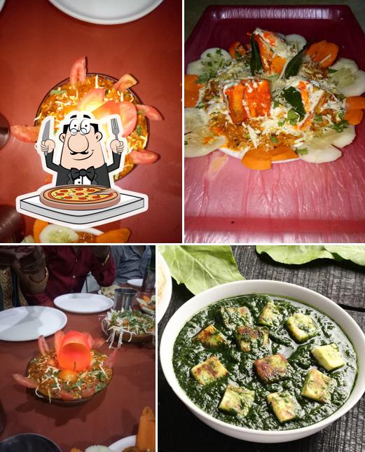 Pick pizza at Shrinath Restaurant