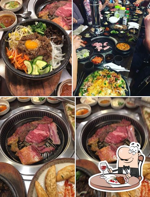 Прайм-риб в "The Ttokssam Age Korean BBQ Restaurant"