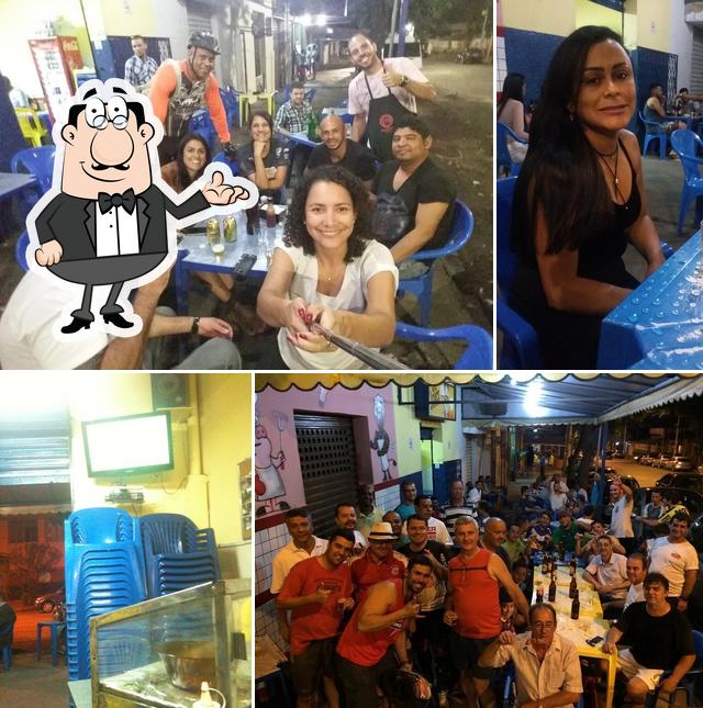 O interior do BAR DO JORGE
