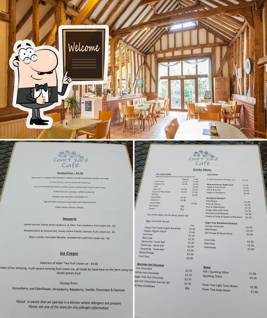 Courtyard Cafe Alder Carr Farm in Needham Market Restaurant reviews