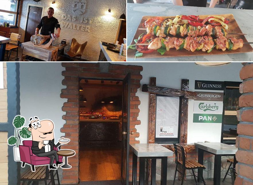 Dai un’occhiata alla foto che presenta la interni e cibo di Restoran Pirun ex Walter