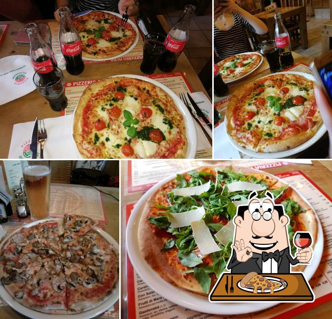 Try out pizza at Pizzeria Alba