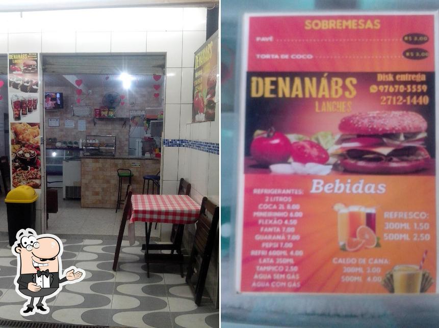 Here's a pic of Lanchonete e Pizzaria Denanab's