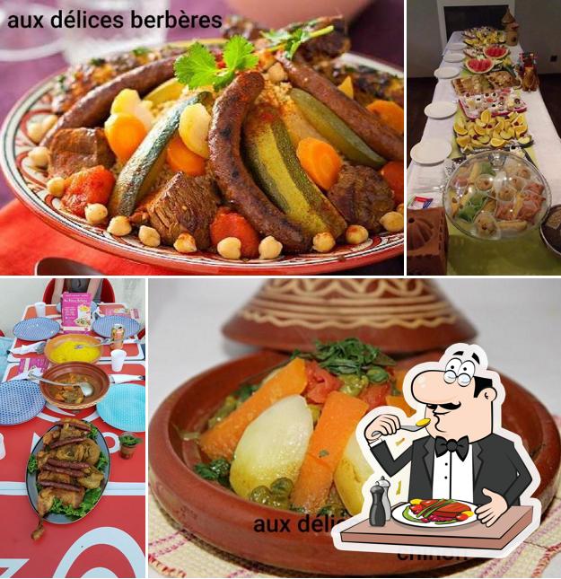 Plats à Aux Délices Berbères