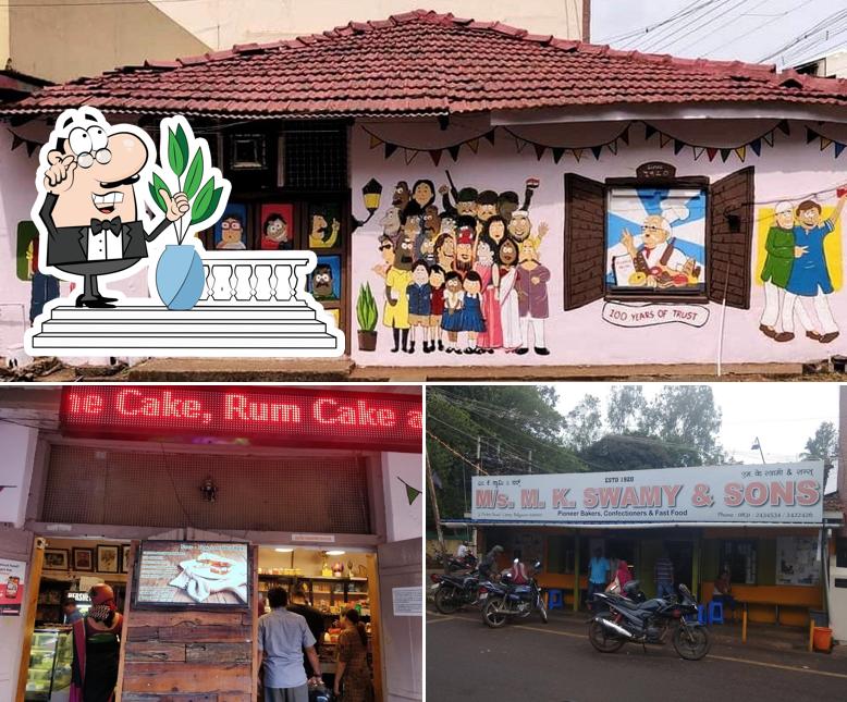 The exterior of M/s M.K. Swamy & Sons - The Original (Swamy Bakery)
