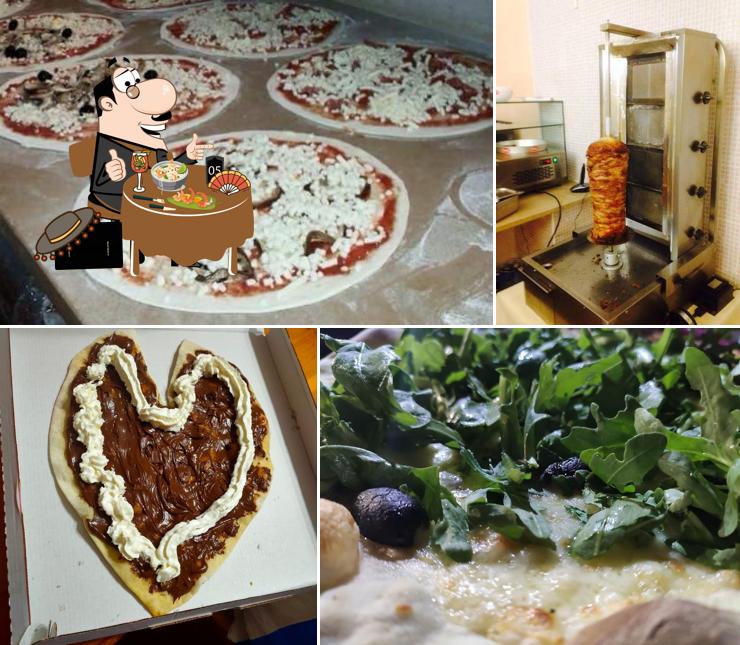 Platti al Pizzeria mamma mia