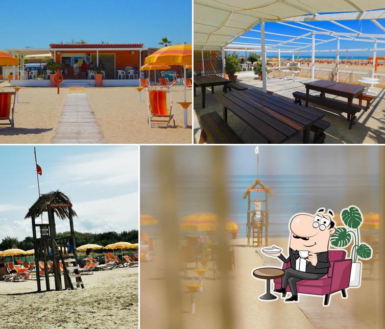 Gli interni di Stabilimento Balneare La Sirenetta