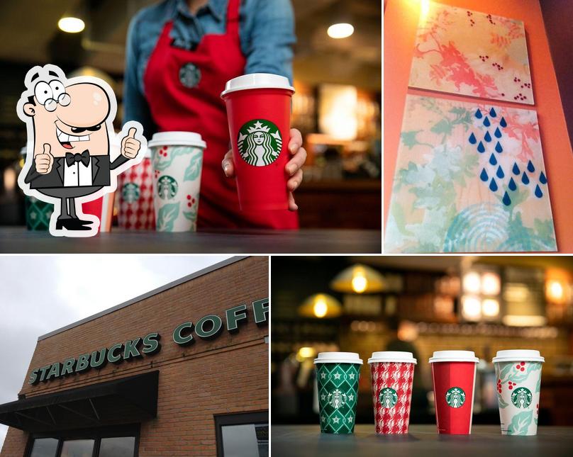 Look at the image of Starbucks