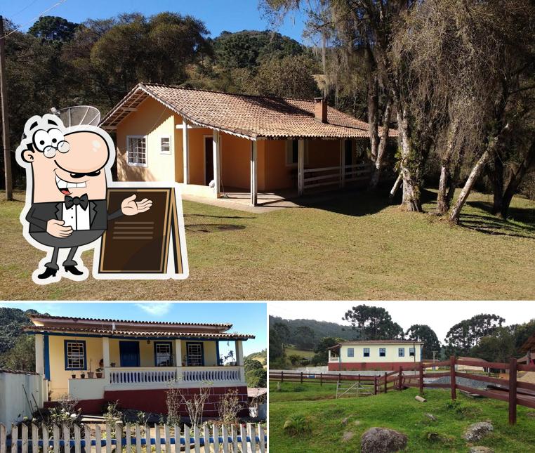 Veja a parte externa do Fazenda Esperança