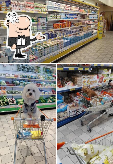 Gli interni di MD S.p.A. Supermercato