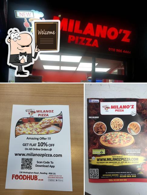 Mire esta foto de New Milano’zPizza