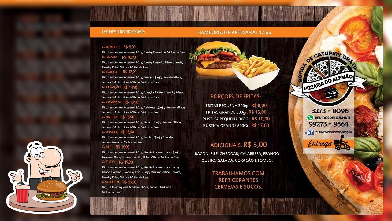 Pizzas do Alemão