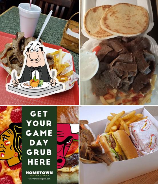 Hometown Gyros in Sauk Village Restaurant menu and reviews