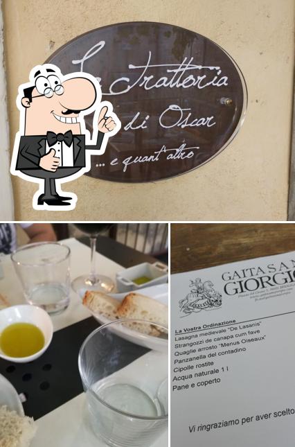 Voici une image de La Trattoria di Oscar.. e quant'altro