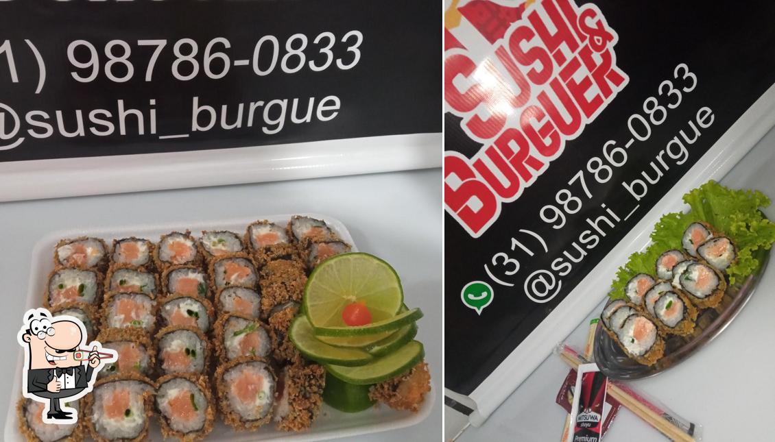 Experimente diferentes opções de sushi