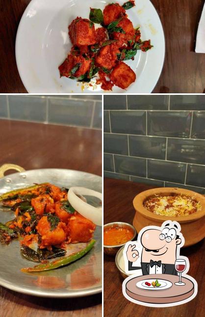 Food at Biryani Blues