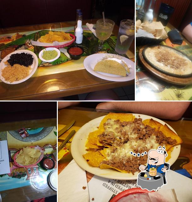Food at Las Palmas Mexican Restaurant