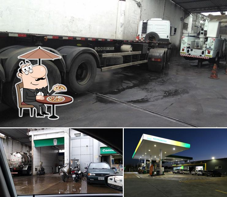 Veja imagens do exterior do Posto Petrobras