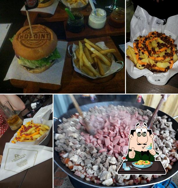 Comida em HD Point Motorcycle Experience