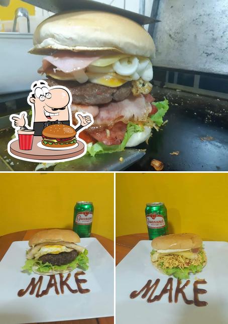 Peça um hambúrguer no Make Burguer