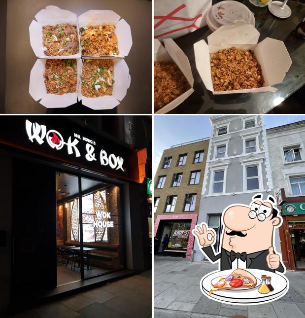 Try out pizza at Mr Wong’s Wok & Box ️