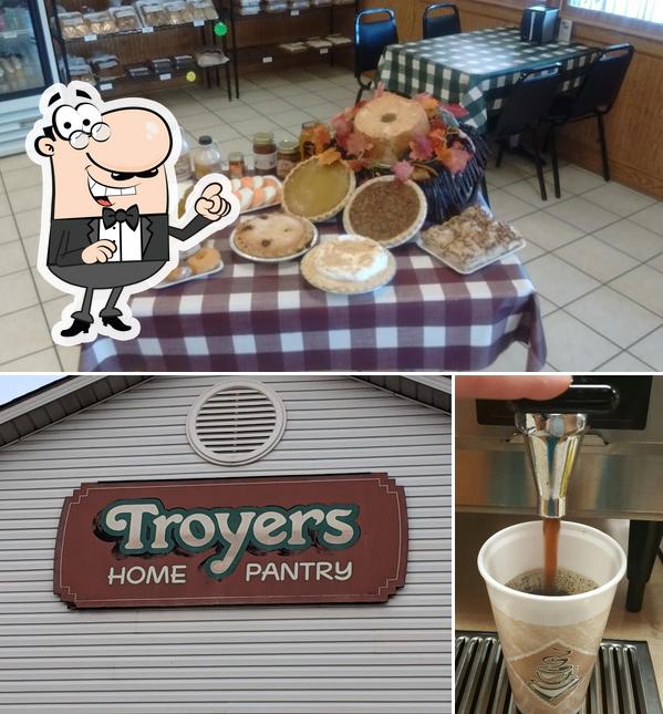 Troyer's Home Pantry in Apple Creek Restaurant menu and reviews