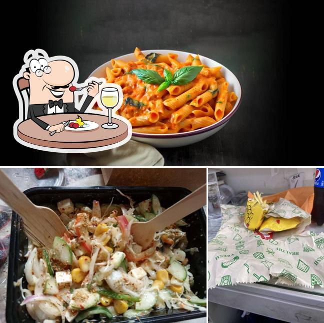 The photo of food and beverage at The Kiz Cafe Best Pizza in Kapurthala Best Coffee in Kapurthala