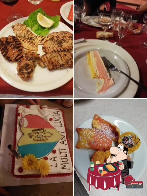 Da Rosa Pizzeria Restaurant propose une variété de desserts