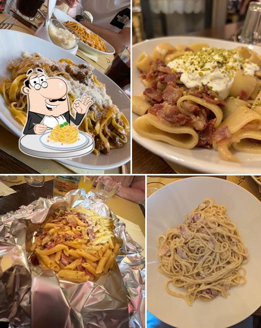 Spaghetti alla carbonara al La Ghiotteria
