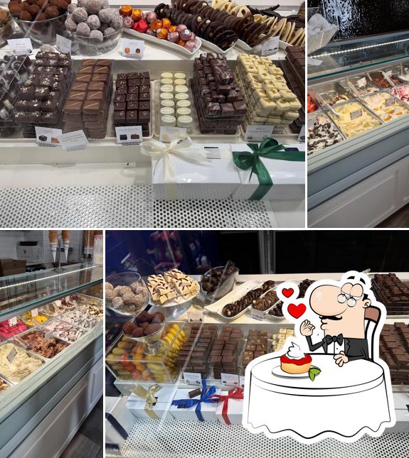 Chantia - artisanal Ice cream and chocolate shop te ofrece una buena selección de dulces