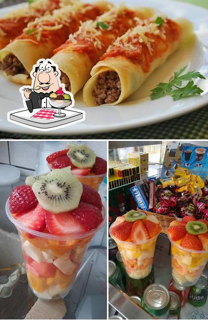 Delicia de Grelhados oferece uma gama de sobremesas