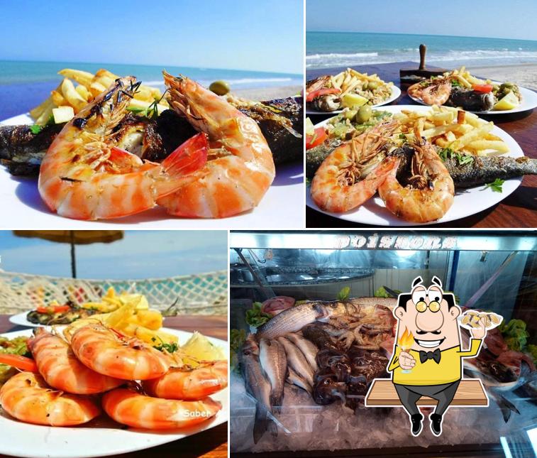 Закажите блюда с морепродуктами в "Rastacabana"