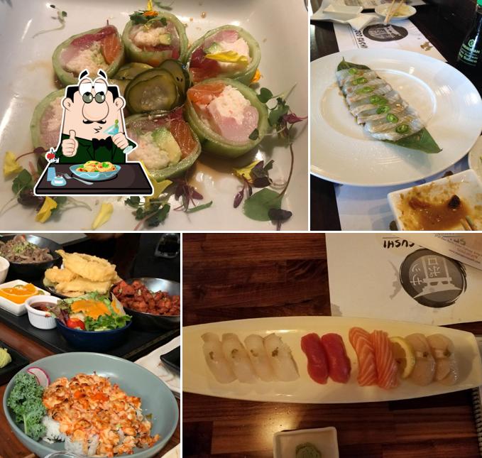 Еда в "Sapporo Sushi"