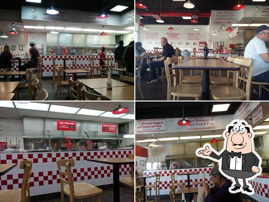 L'intérieur de Five Guys