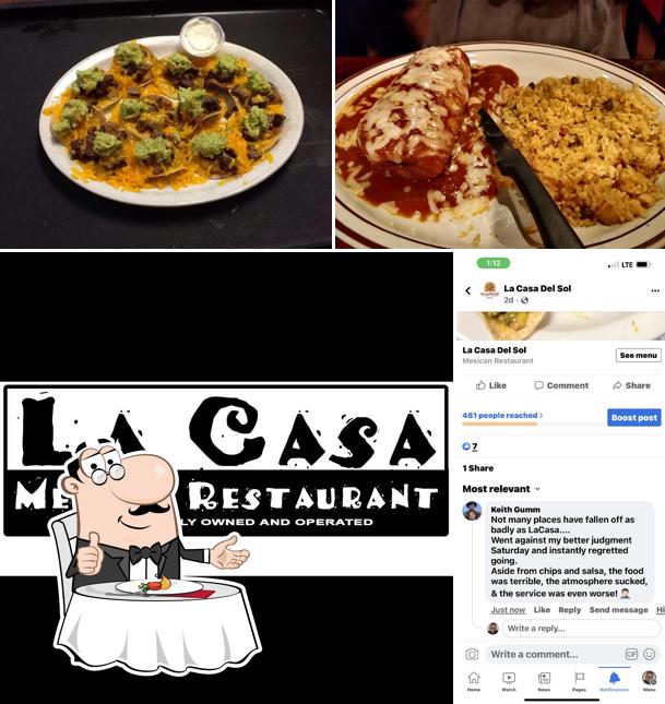 Here's a picture of La Casa Mexican Restaurant - Cut Off