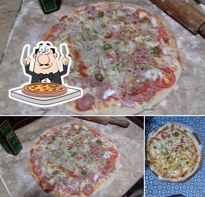 Experimente pizza no Papito's Pizzaria