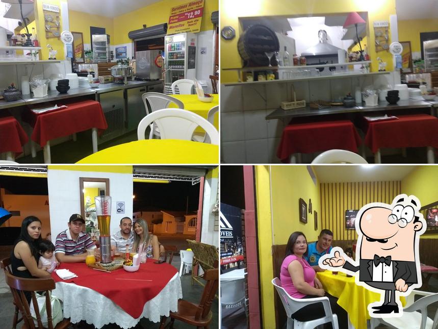 O interior do Diego Lanches