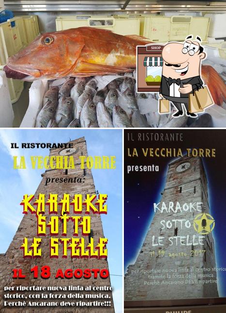 La photo de la extérieur et poisson de Ristorante La Vecchia Torre Di Sfratato Luigi’s