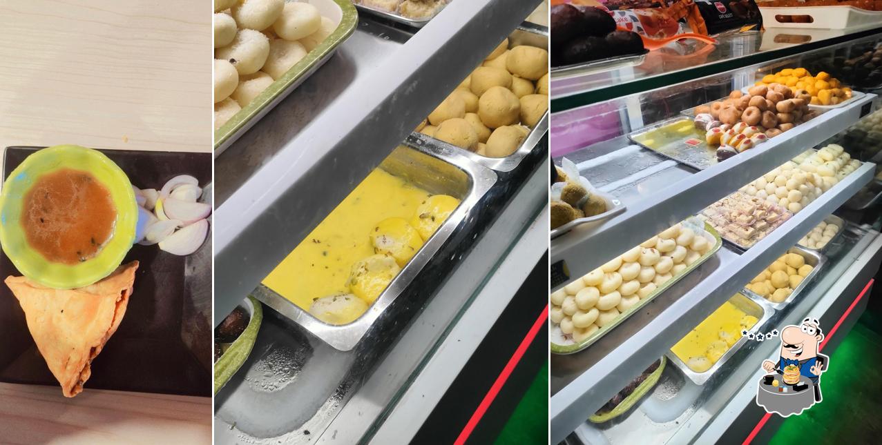 Food at Mithila Express cafe