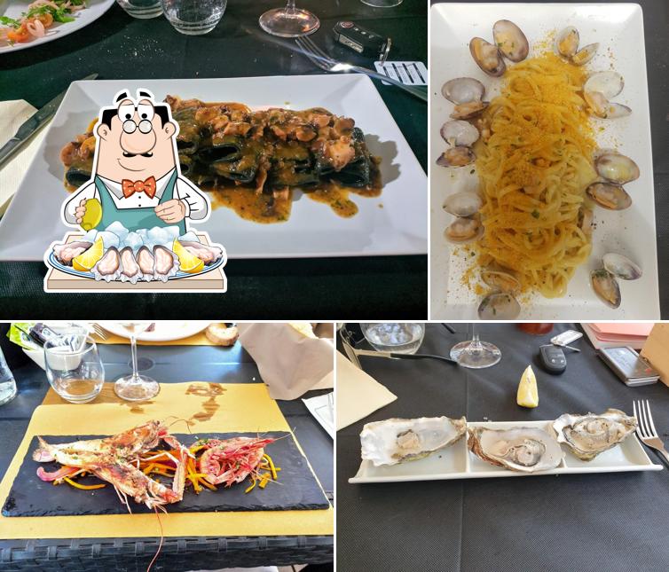 Prenditi la cucina di mare a Ristorante Oasi Verde Candiani