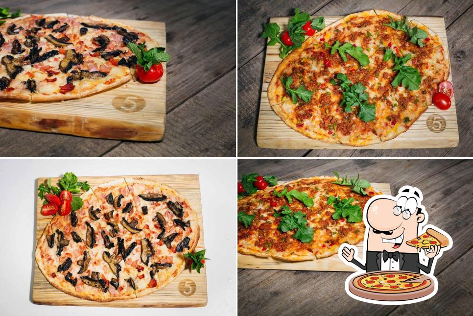 Commandez des pizzas à State 5