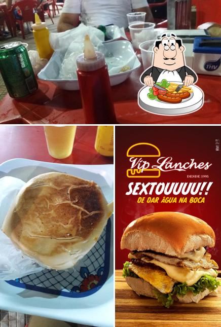 Comida em Vip Lanches