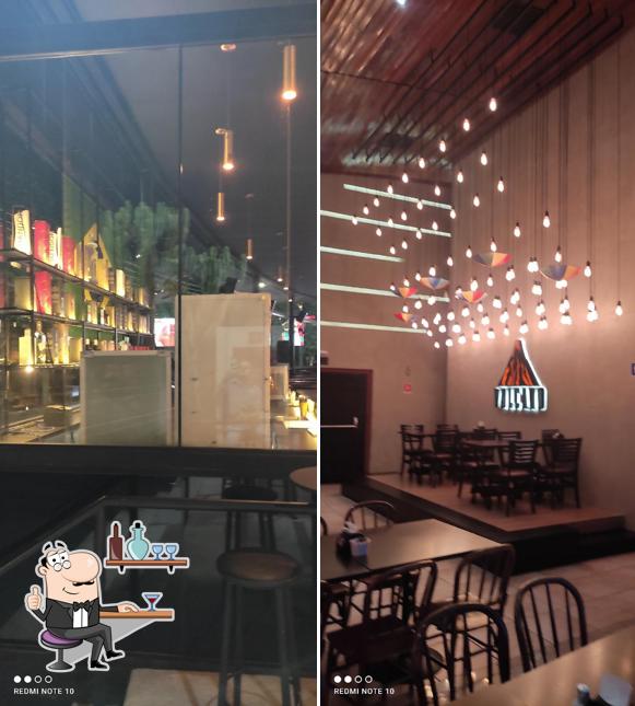 O interior do VULCANO LOUNGE DINNER - Unidade Fabrica1