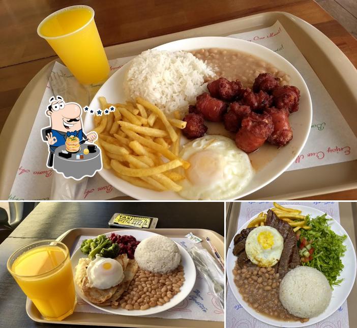 Platos en Container Grill - Sarandi