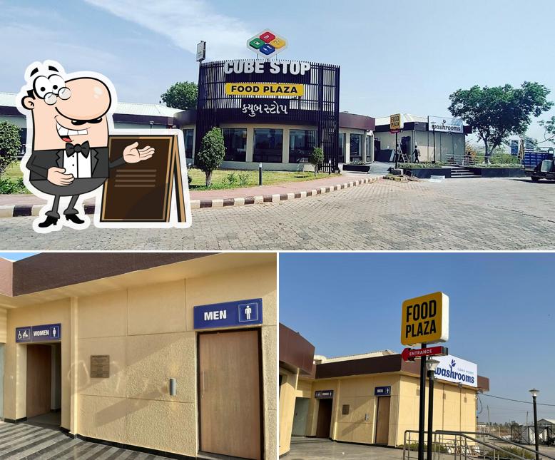 Check out how Cube Stop Muti-Cuisine Highway Restaurant looks outside