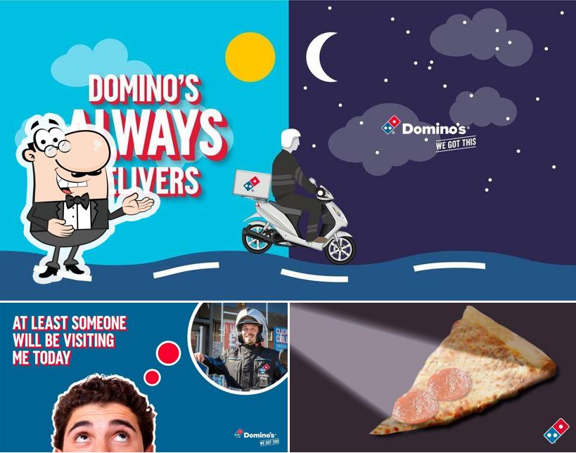 Это снимок пиццерии "Domino's Pizza - Liverpool - Hunts Cross"