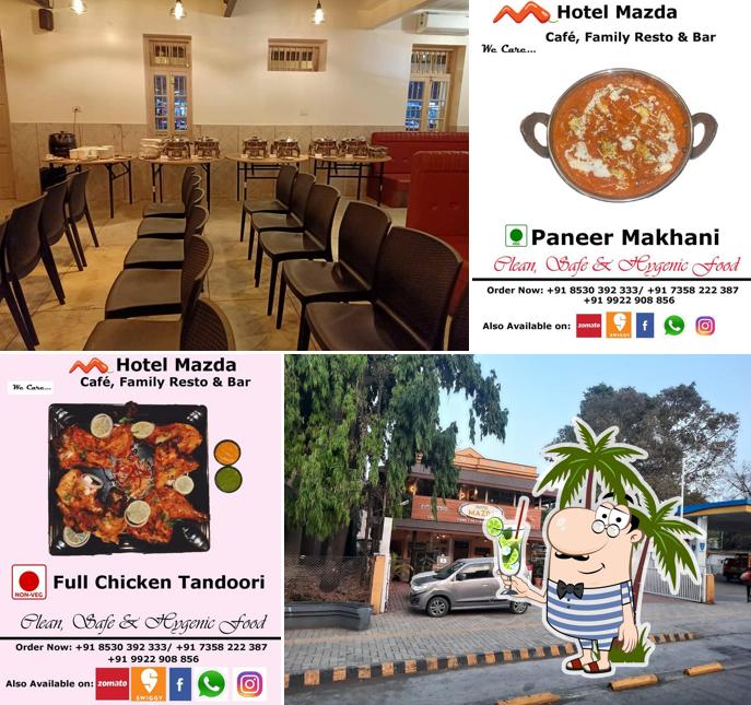 See the pic of Hotel Mazda & Cafe - Best Cafe in Nashik Family Restaurant in Nashik Multicusion Restaurant in Nashik